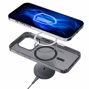 Ümbris 3mk Frosty MagCase Apple iPhone 16 Pro must