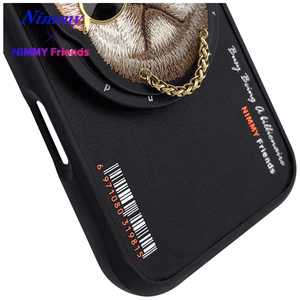 Nimmy Glasses Cool nag MagSafe ümbris jaoks iPhone 16 - must