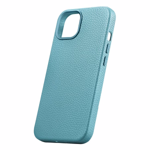 iCarer Litchi Premium nahkümbris iPhone 14 Magnetic Leather Case MagSafe rohelisega (WMI14220709-GN)