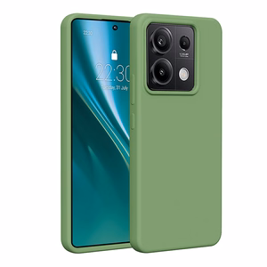 Etteri Silikoonist ümbris Xiaomi Redmi Note 13 Pro 5G heleroheline