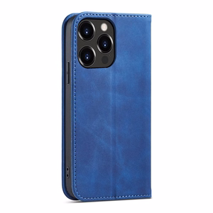 Magnet Fancy Case Case iPhone 13 Pro Max Koti kaardi rahakoti kaardihoidja Sinine