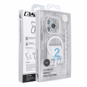 LENS MAG COVER Ümbris ühilduv koos MagSafe jaoks IPHONE 15 PRO valge