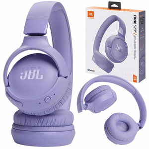 Juhtmevabad kõrvaklapid JBL Tune 520BT, lillad