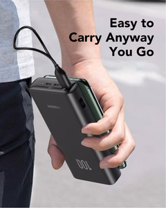 Powerbank Veger T100 (W2032C-100) PD QC3.0 5A 100W 20000 mAh must