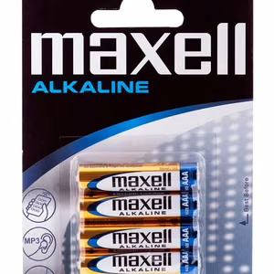 Maxell aluseline patarei LR-03 AAA 4-pakk ühekordselt kasutatav patarei