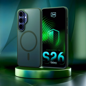 Samsung Galaxy S26 – 3mk Smoke MagCase roheline telefoniümbris