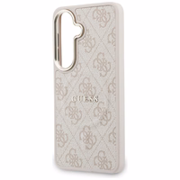 Guess ümbris 4G Embossed Ring MagSafe for Samsung Galaxy S26 Plus roosa