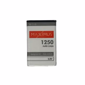 BATTERY MAXXIMUS NOKIA 3100 1250mAh Li-Ion 3650/3100N BL-5C NON-NOKIA MOBILE