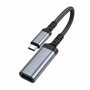 Konversioonikaabel USB C - HDMI emane Hoco 4K 30Hz 0,2 m UA43A terasehall