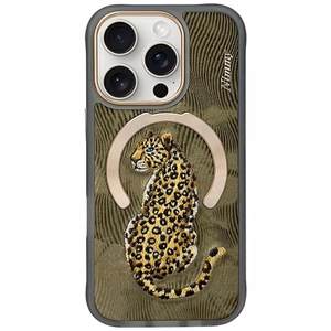 Nimmy Magnetic Fantasy Animal MagSafe Ümbris jaoks iPhone 16 Pro Max - Kuldne
