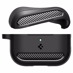 Spigen Rugged Armor Чехол для AirPods 3 - матовый чёрный