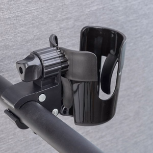 Bottle cage with bracket FSCGE-105 black
