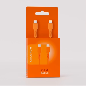 COLORUM kaabel USB-C- Lightning 1,8m 2,4A CK12-CL-10 xOrange