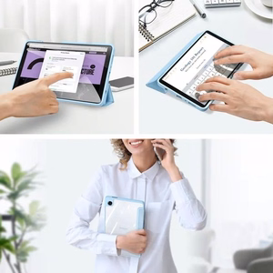 Чехол Dux Ducis Toby для Samsung X110 X115 Tab A9 8.7 X130 X135 Tab A11 8.7 синий