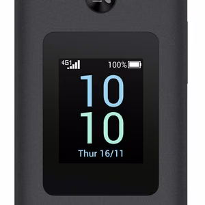TCL OneTouch 4043 with Cradle, musta värvi / mobiiltelefon