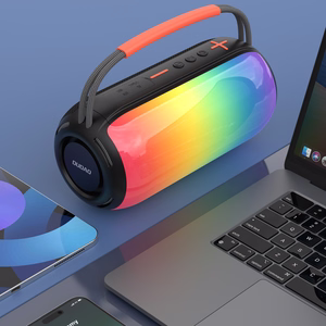Dudao Y21 juhtmevaba kõlar RGB taustavalgustusega Bluetooth 5.3 - must