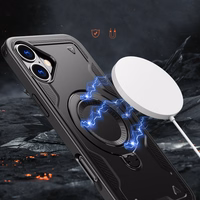 Hybrid Armor Trendy Ümbris with MagSafe jaoks iPhone 16 Plus - Must