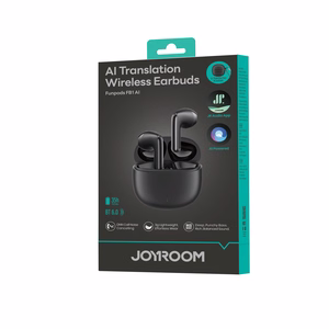 Joyroom JR-FB1 Funpods Bluetooth 6.0 In-Ear TWS Juhtmevabad Kõrvaklapid AI Funktsioonidega - Must
