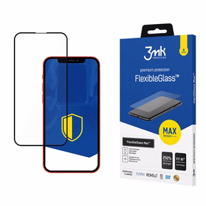 3mk FlexibleGlass Max™ Hübriidklaas jaoks iPhone 13 mini
