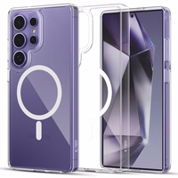 Tech-Protect FlexAir Hybrid MagSafe Ümbris jaoks Samsung Galaxy S25 Ultra - läbipaistev