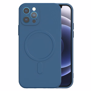 TEL PROTECT MagSilicone Ümbris jaoks Iphone 13 Pro Tumesinine