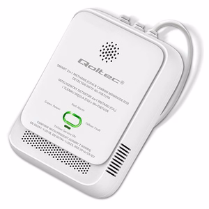 CH4 CO NG Tuya Wi-Fi 85dB alarm LED (Qoltec 52654 2in1 natural gas and carbon monoxide (CO) leak detector)
