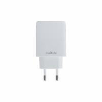 Maxlife MXTC-10-20AC PD QC laadija 1x USB-C 1x USB 20W valge