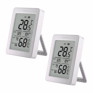 SONOFF ZigBee SNZB-02DR2 temperatuuri- ja niiskusandur, 2 tk