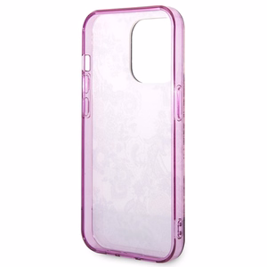 Guess Porcelain Collection ümbris jaoks iPhone 14 Pro Max - fuchsia