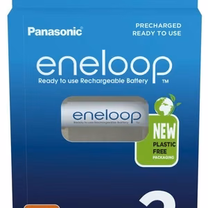 Laetavad patareid PANASONIC ENELOOP AAA 800 mAh 2 tk (BK-4MCDE/2CP)