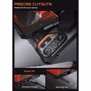 Supcase UB Grip Mag MagSafe ümbris Samsung Galaxy S26 Ultra jaoks - must