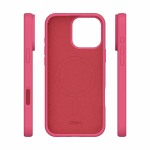 Etteri Silicone Mag ümbris iPhone 16 Pro Max 6,9" vaarikas