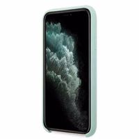 Guess GUHCN58LSLMGG iPhone 11 Pro roheline/roheline kõva ümbris Silikoonist Vintage Gold Logo