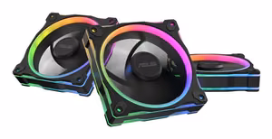 ASUS Prime MR120 ventilaator ARGB Reverse must 3in1 arvutikorpus 12 cm 3 tk