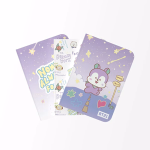 BT21 MANG A6 märkmike komplekt, 3 tk