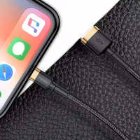 USB kaabel Baseus "Cafule" Must / Kuldne "Lightning" 100cm