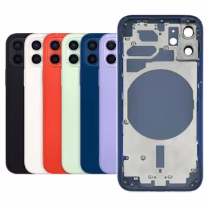 Tagakaas sobib seadmele iPhone 12 Mini täielik korpus / sinine / OEM