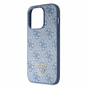 Guess GUHCP15LP4TDSCPB iPhone 15 Pro 6.1" sinine/sinine hardcase Crossbody 4G Metal Logo