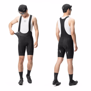 Rockbros YDDK009 Men's Cycling Bib Shorts with Pad Size M - Black
