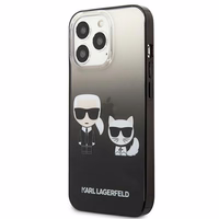 Karl Lagerfeld Gradient Ikonik Karl&Choupette ümbris iPhone 13 Pro / iPhone 13 jaoks - must