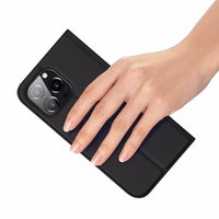 Dux Ducis Skin Pro Holster ümbris Flip Cover iPhone 14 Pro Max jaoks must