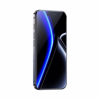 Benks Tempered glass Glass Warrior Sapphire Coating (LS65) jaoks Iphone 16 Pro Max must (Thin Edge)