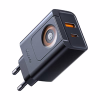 McDodo CH-3700 30W 2-in-1 USB-C+A Laadija, must