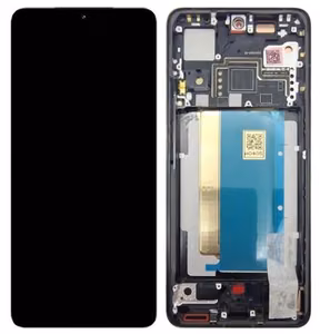 LCD экран Xiaomi Poco F6 Pro с сенсорным экраном с рамкой черный оригинал (service pack)