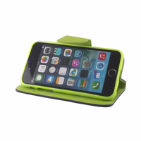 Smart Fancy ümbris Motorola Moto E22 jaoks roheline-sinine