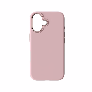 Case for iPhone 16 Forcell F-Protect Frame Premium compatible with Magsafe pink