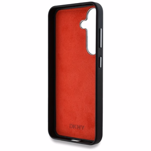 DKNY Leather Heart of NY Ümbris jaoks Samsung Galaxy S25 - Must