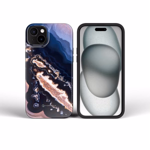 Ümbris jaoks iPhone 15 PRO Forcell F-Protect Mirage compatible with Magsafe Military Drop-Test kuldne island