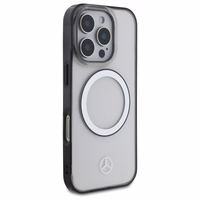 Mercedes Printed Logo MagSafe Ümbris jaoks iPhone 16 Pro - Clear