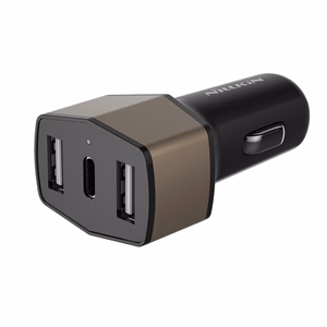 Nillkin Celerity 32 W autolaadija 2 USB-A ja 1 USB-C pordiga, kuldne